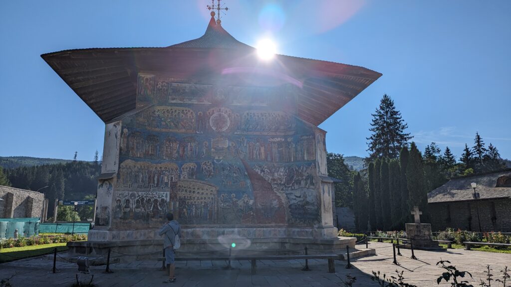 Monasterio de Voronet en Bucovina