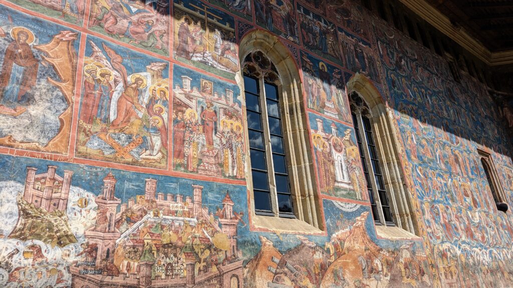 Monasterio de Moldovita en Bucovina